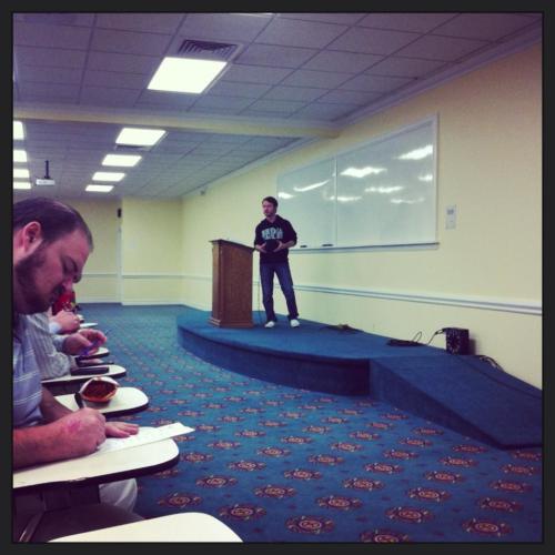 Chris Ulery Teaching at Rhema Bible College
